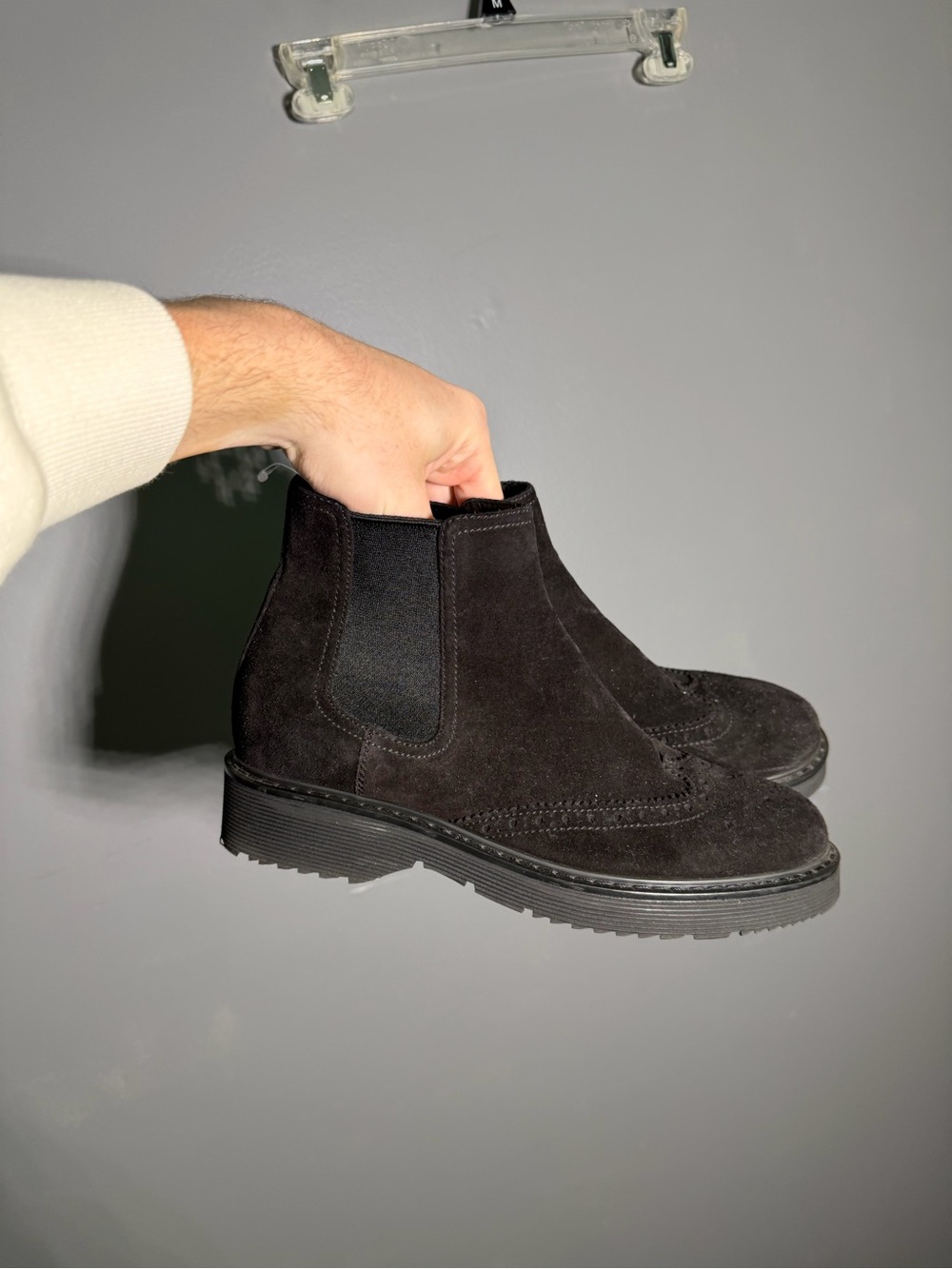 Prada Suede Vintage Chelsea Boots Women’s Size EU 38.5